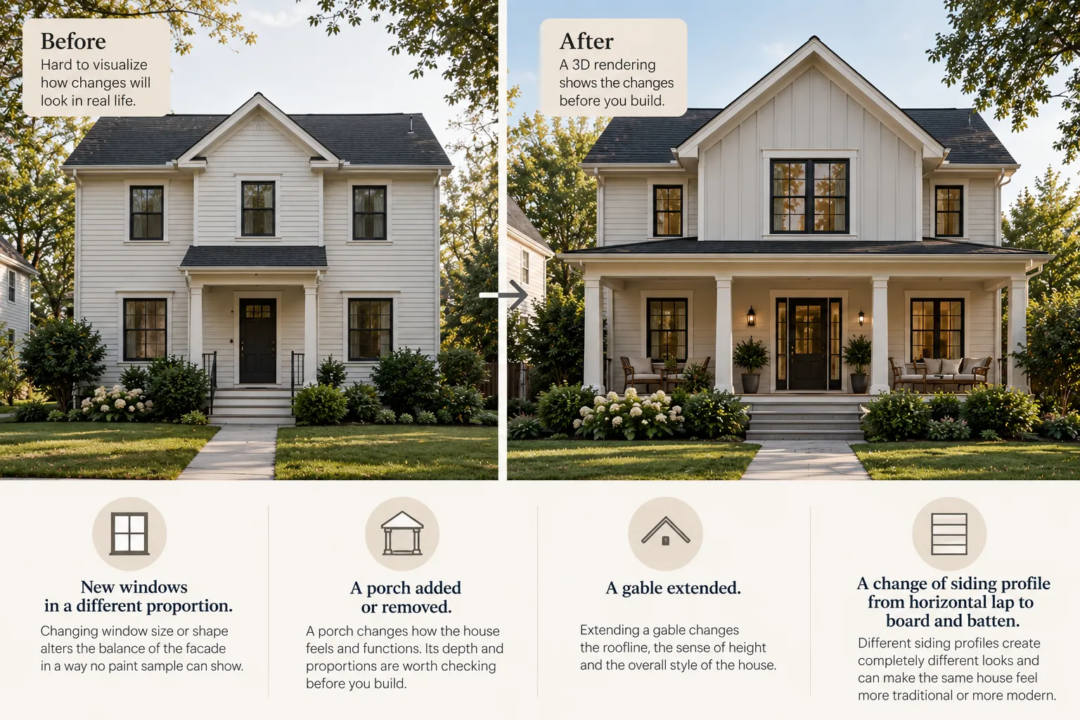  3D exterior rendering 