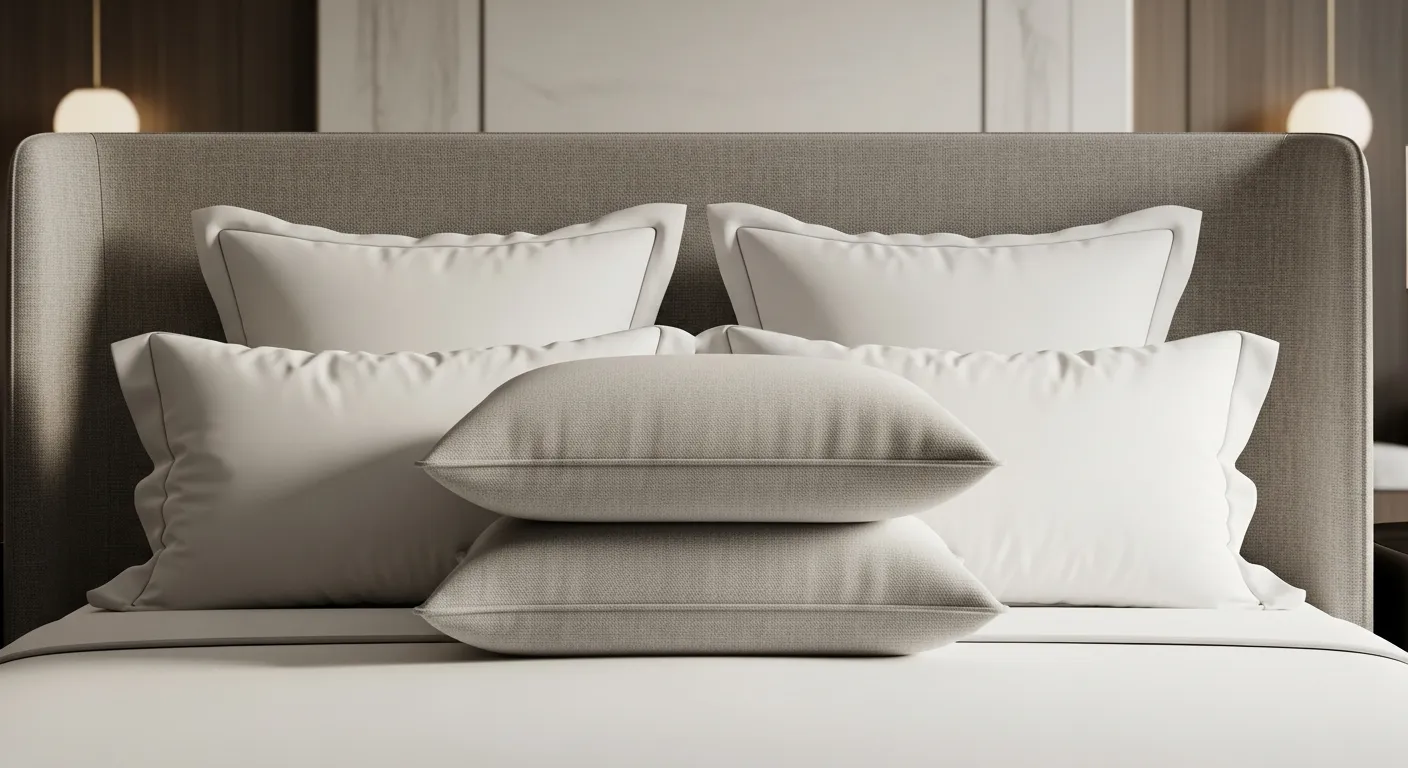 A Breathtakingly Luxurious Bedroom Scene, Centered Around a Perfectly Arranged Bed
