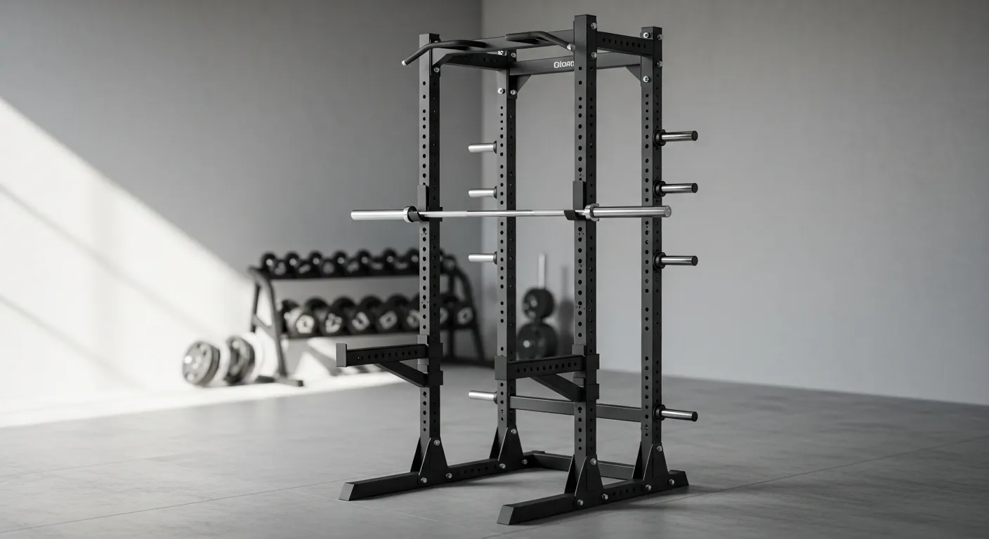 A Compact, Heavy-duty Half Power Rack
