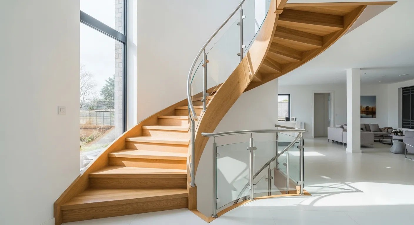 A Contemporary Winder Staircase