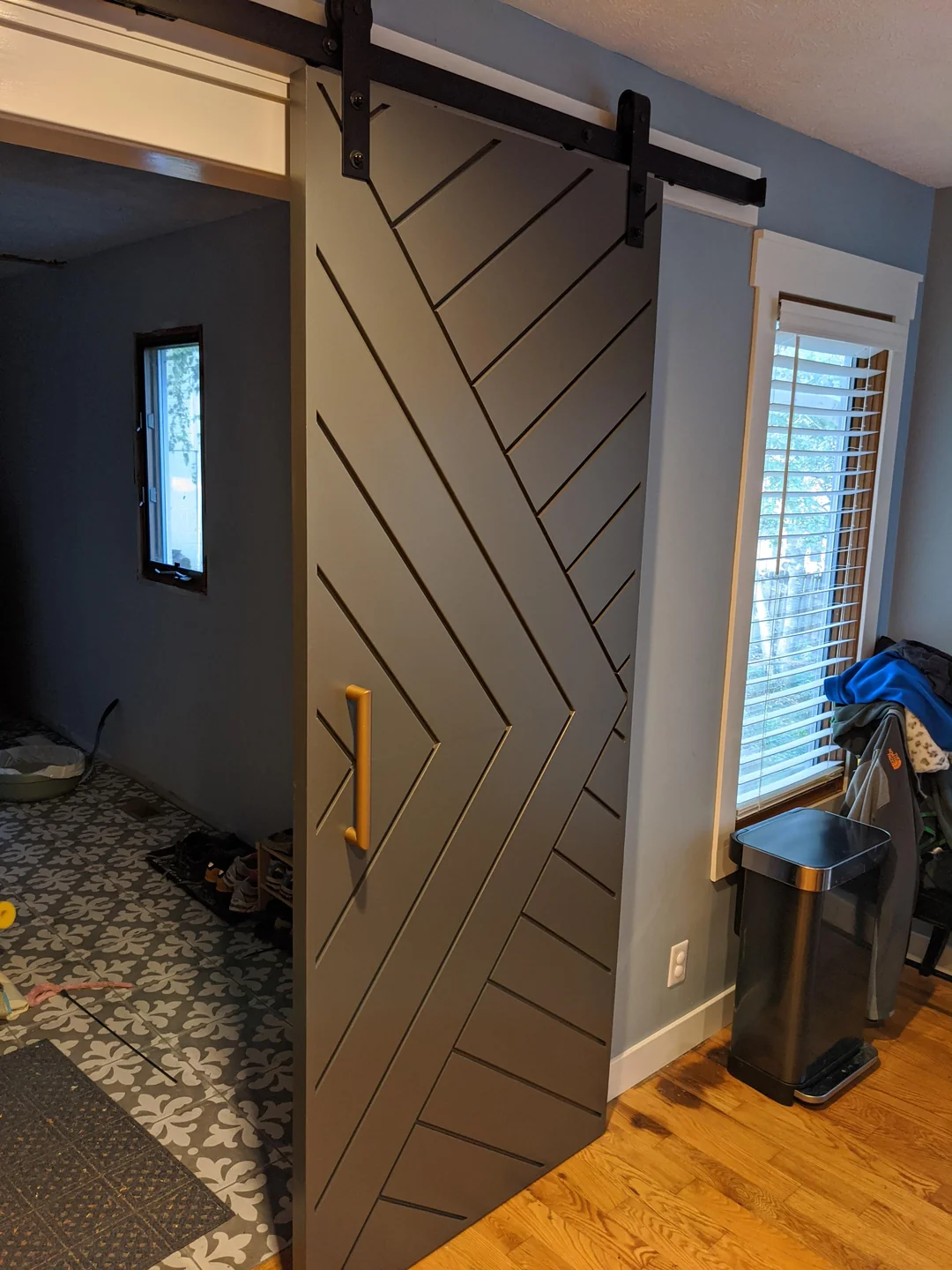 A Finishing Work of Barn Door