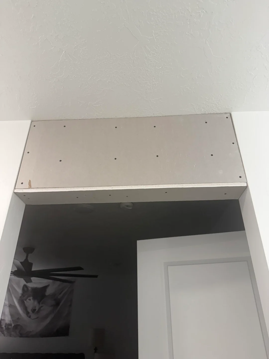 A Header Board Installation in Process