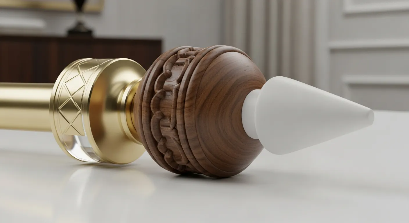 A Magnificent Finial, Showcasing Its Intricate Design
