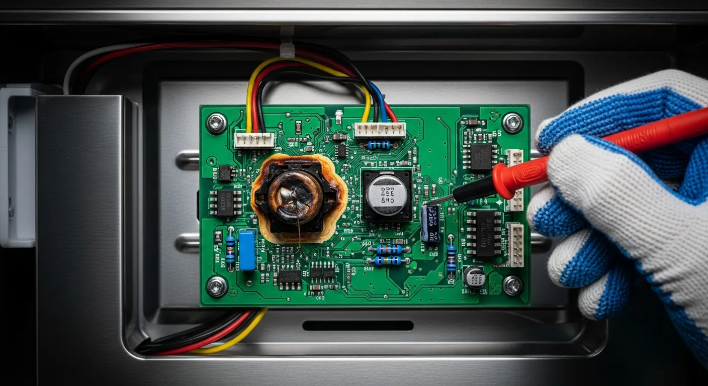 A Malfunctioning Refrigerator Temperature Control Board