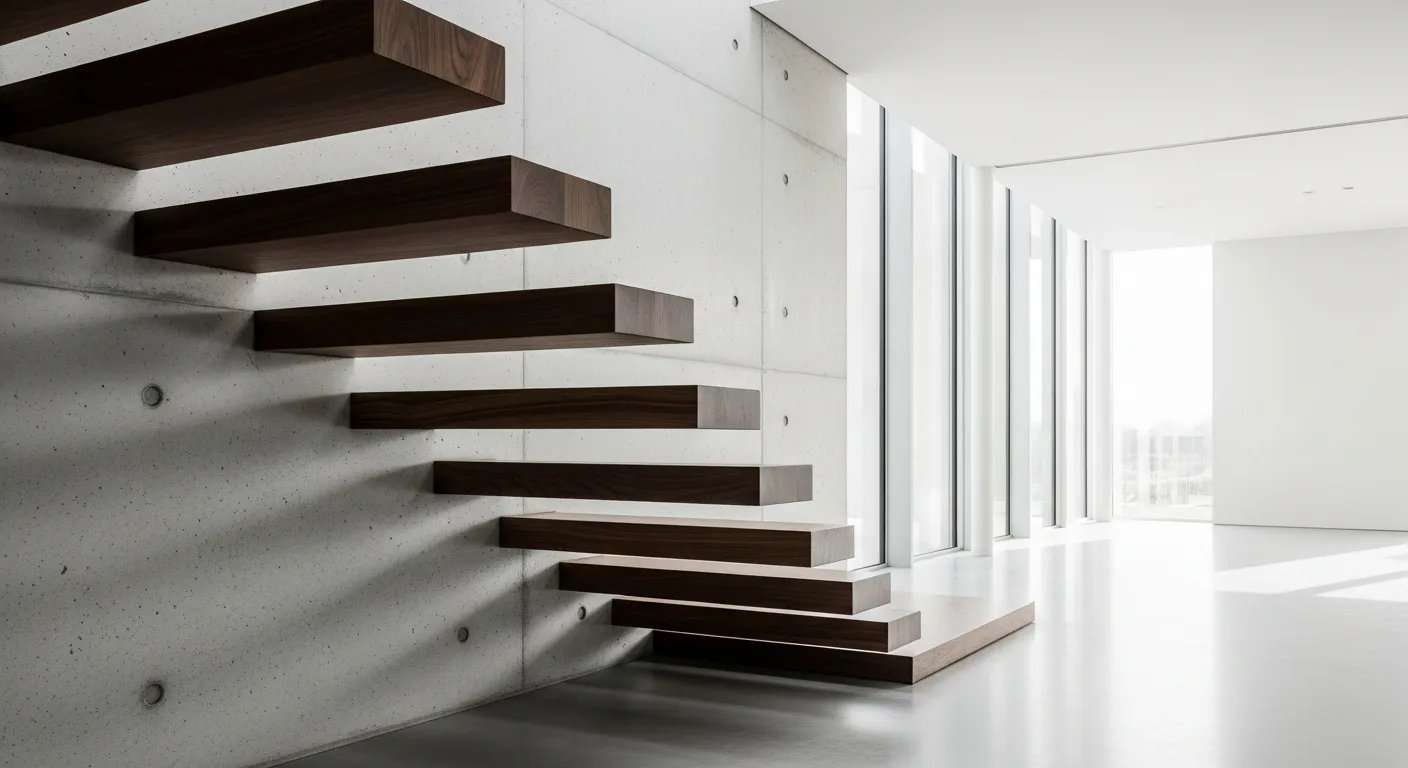 A Modern Cantilever Staircase