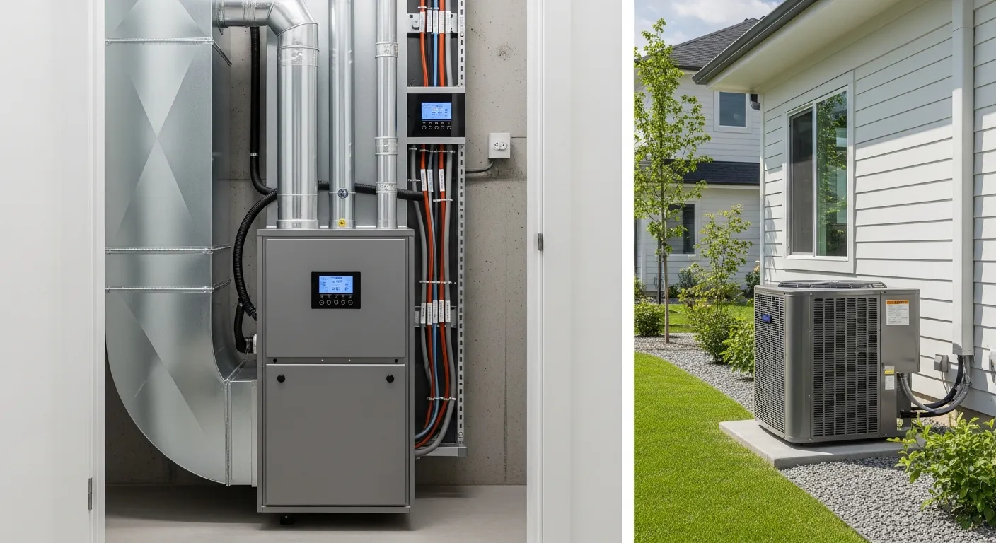 A Modern, Electric Forced-air HVAC System