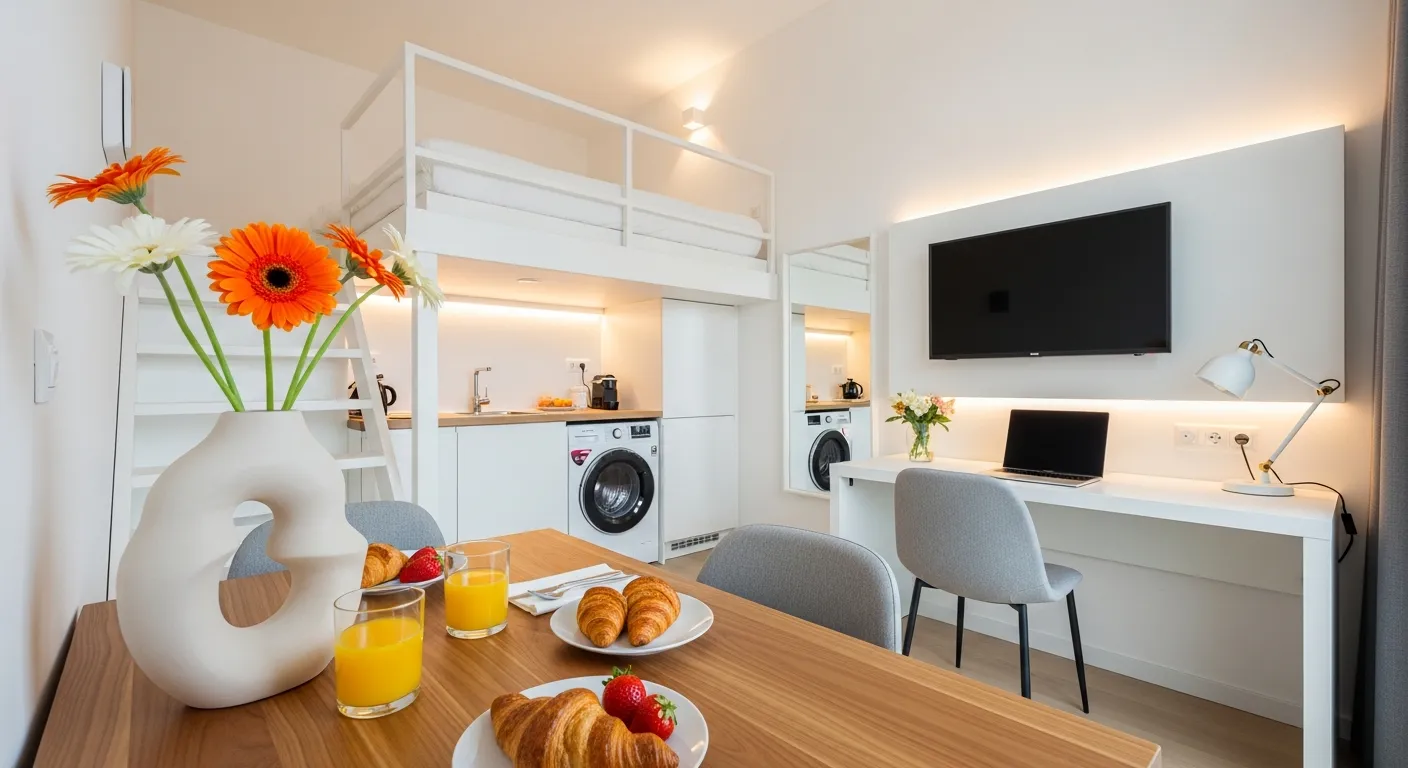 A Modern, Minimalist Loft Apartment