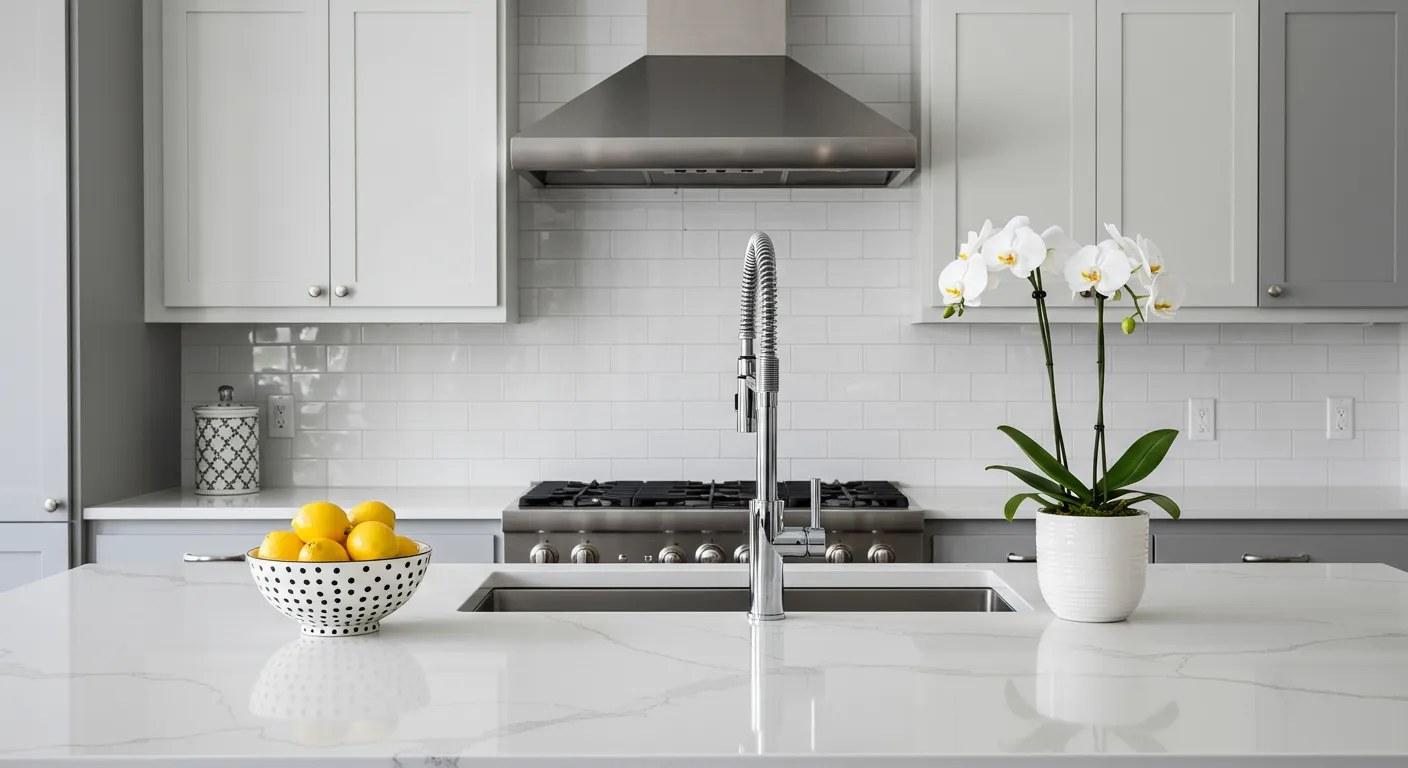 A Modern Renovated Kitchen Interior A Modern Renovated Kitchen Interior