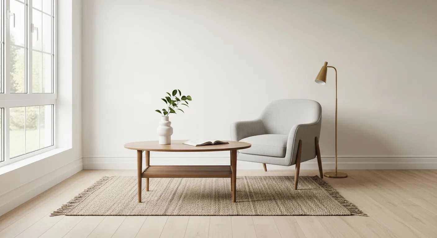 A Perfectly Balanced, Visually Harmonious Small Living