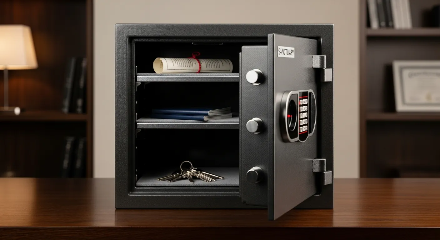 A Sanctuary Diamond Home Safe