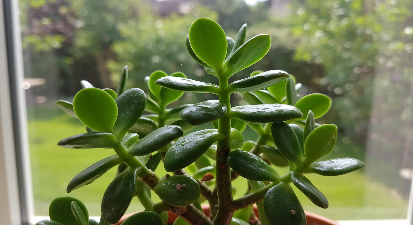 A Thriving Jade Plant A Thriving Jade Plant