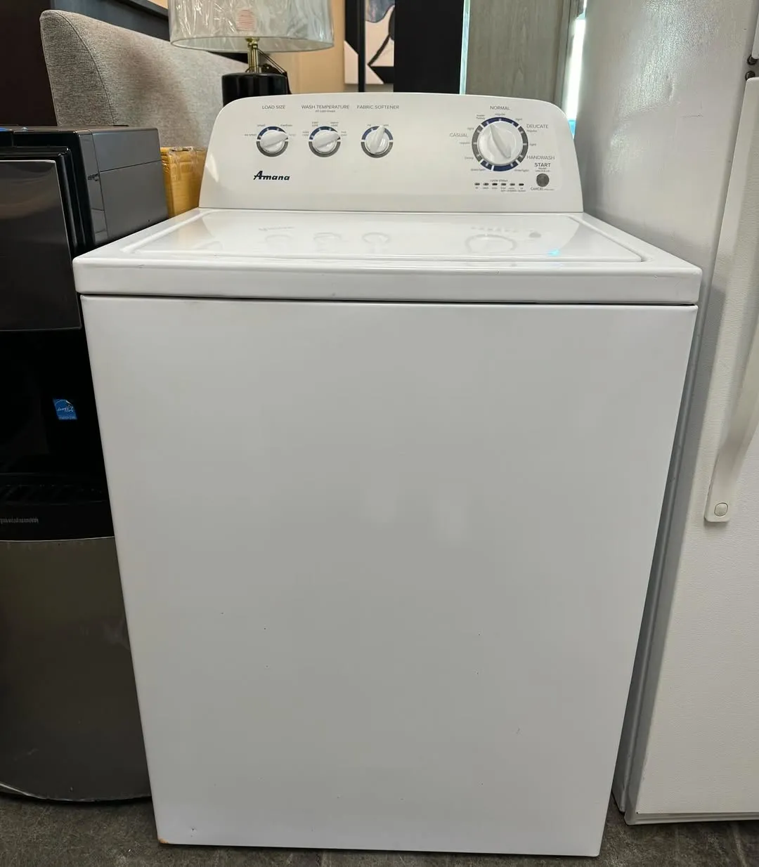 Amana 3.8 Cu. Ft. White Top Load Washer