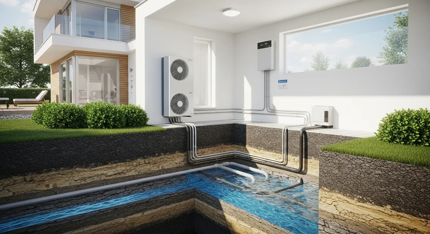 An Advanced Geothermal Heat Pump System