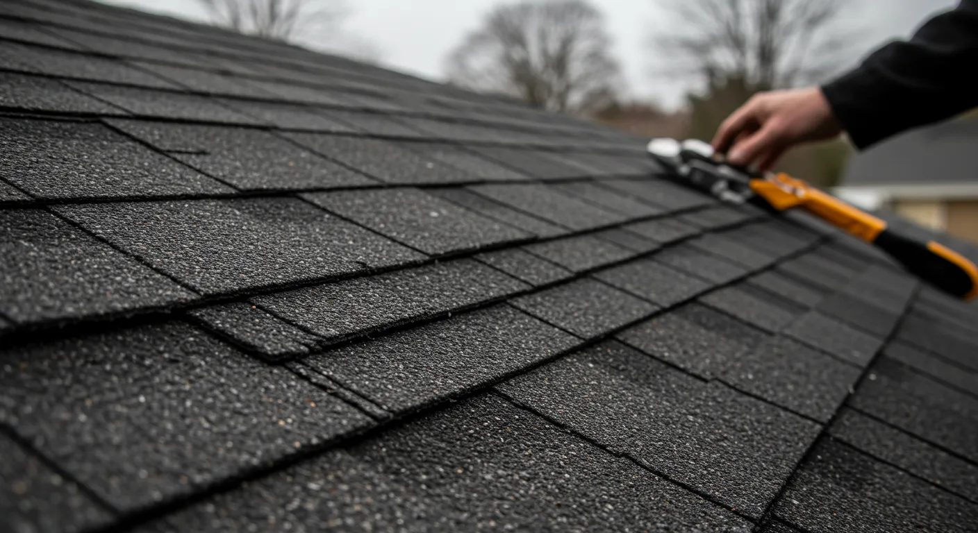 An Asphalt Shingle Roof Inspection An Asphalt Shingle Roof Inspection