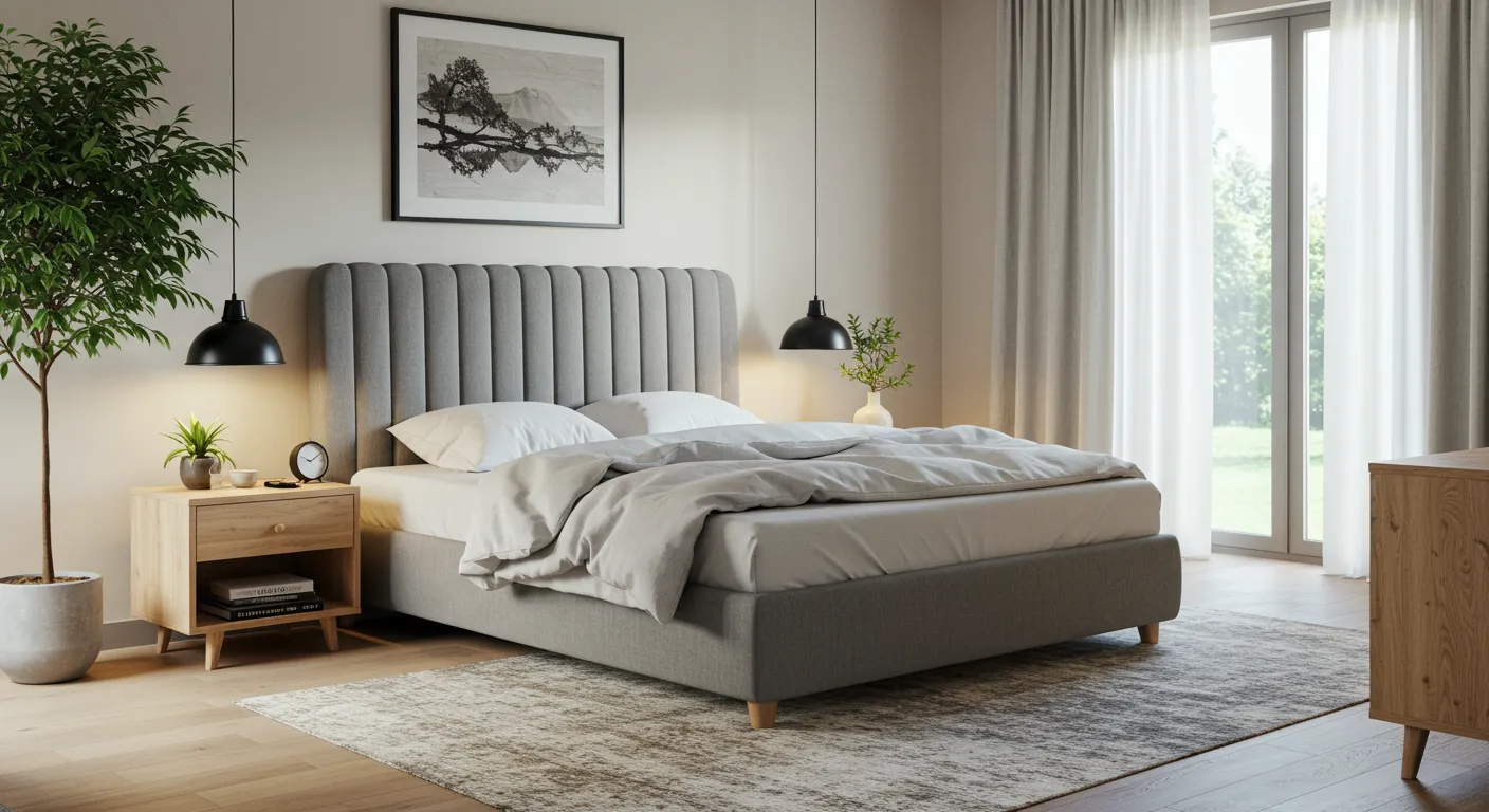 An Augustine Alaskan King Stylish Bedroom An Augustine Alaskan King Stylish Bedroom