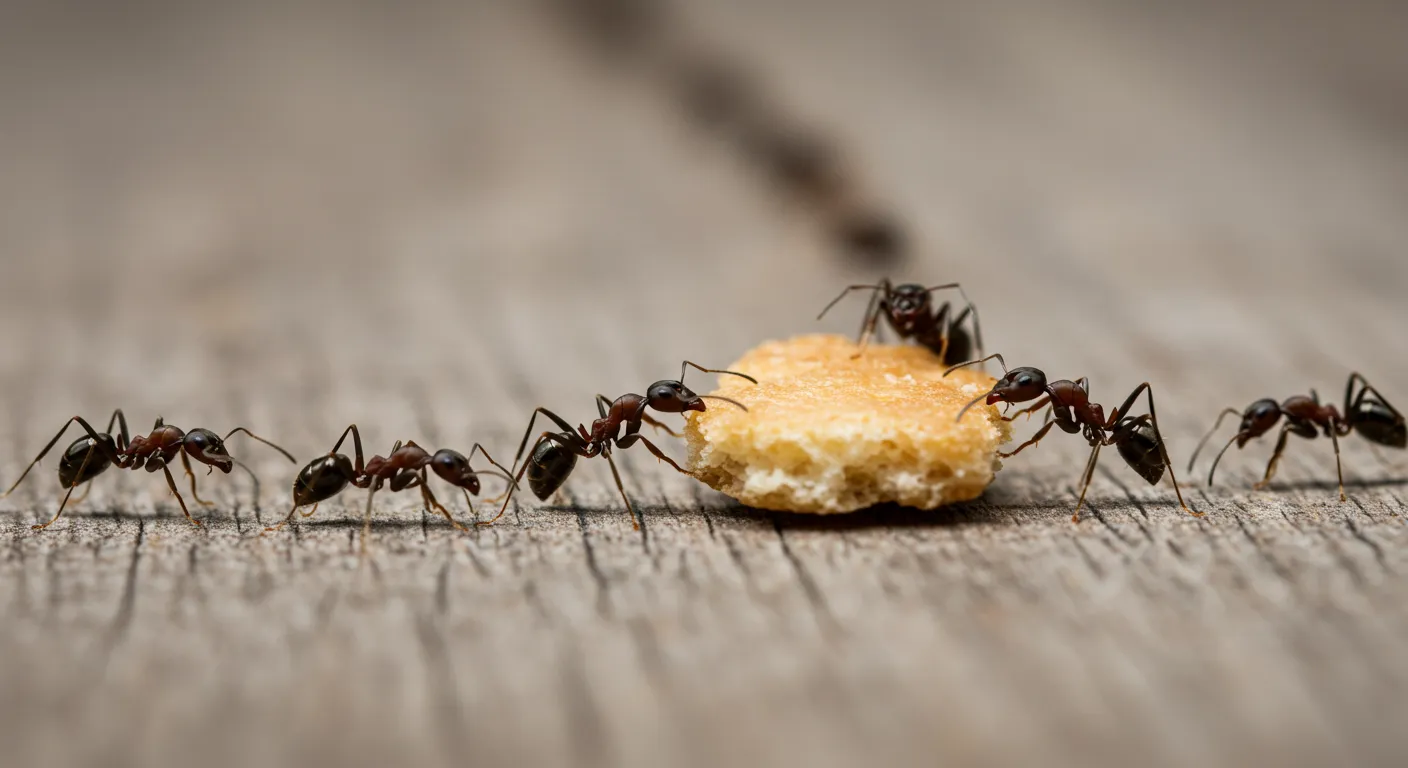 Ants Eating Cookie Ants Eating Cookie
