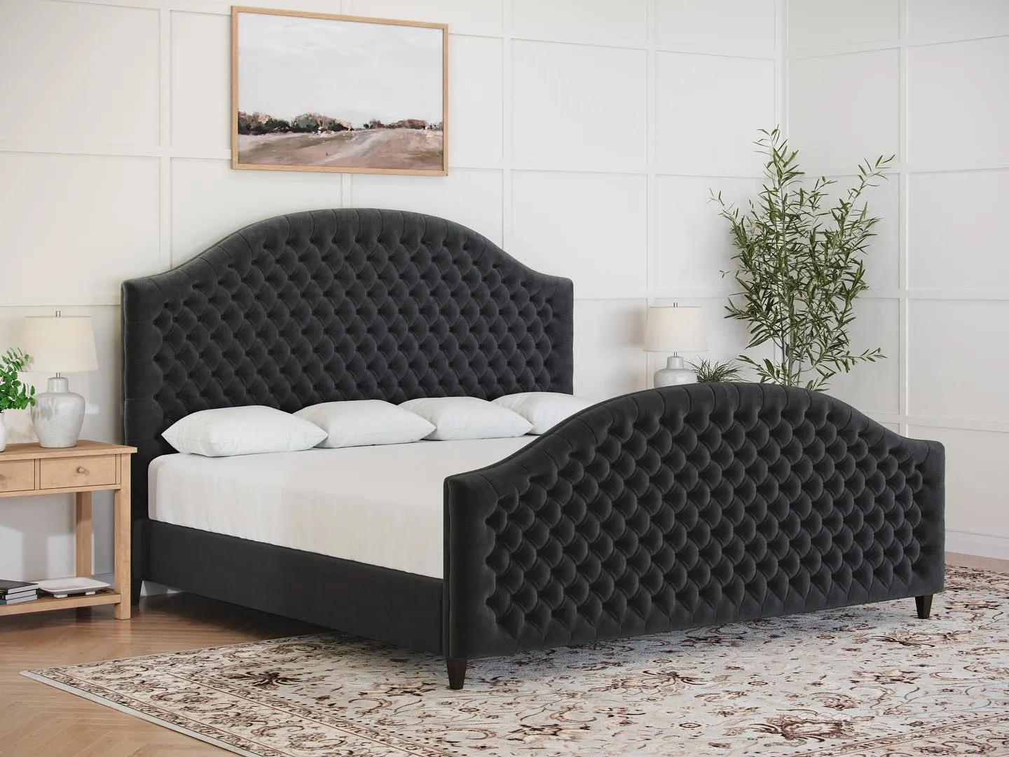 Beautiful Black Alaskan King Bed Beautiful Black Alaskan King Bed