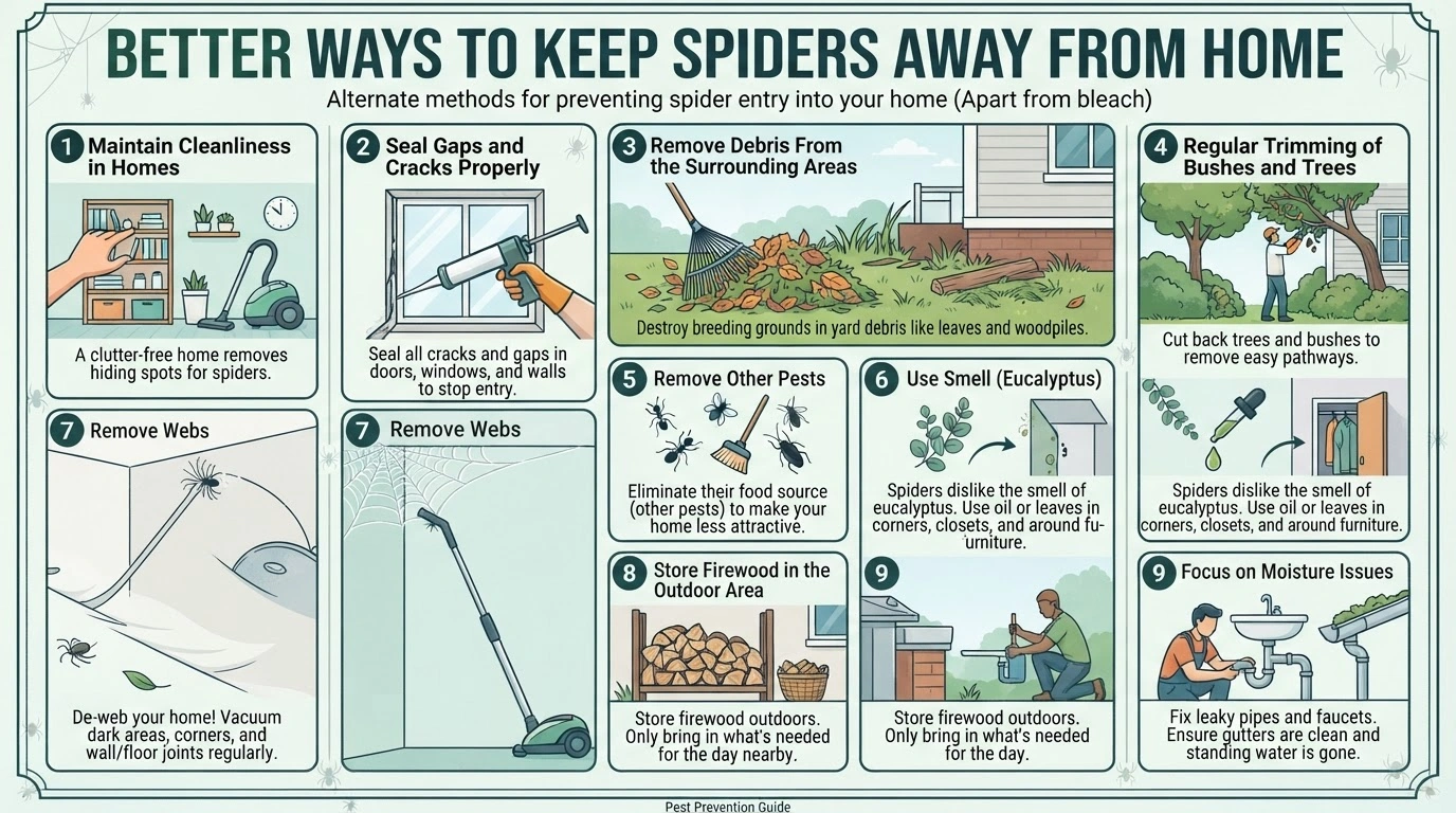 Better Ways to Keep Spiders Away From Home
