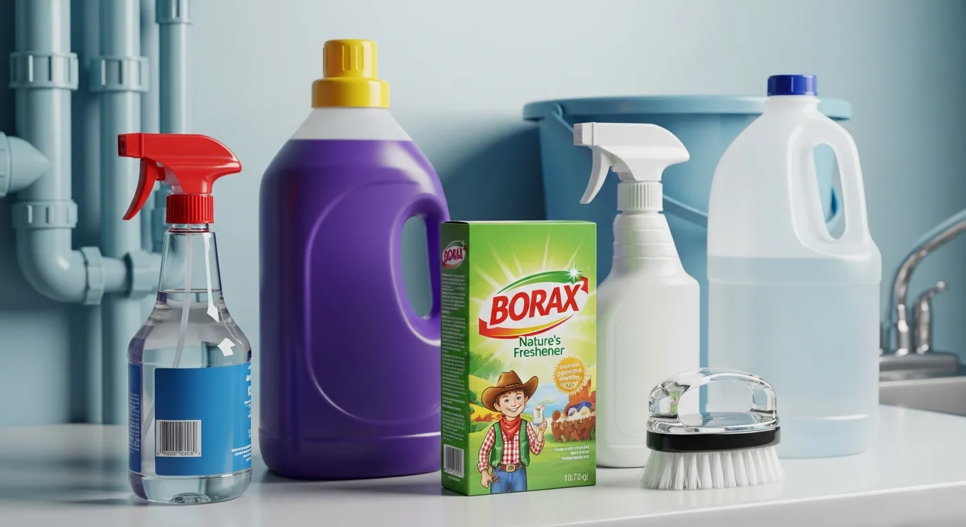 A Rectangular Green Cardboard Box of 'Borax Nature's Freshener,