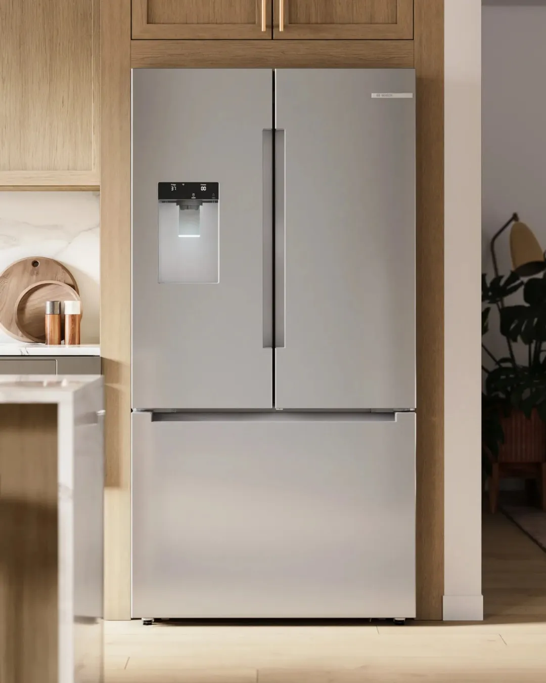 Bosch 800 Series French Door Bottom Mount Refrigerator