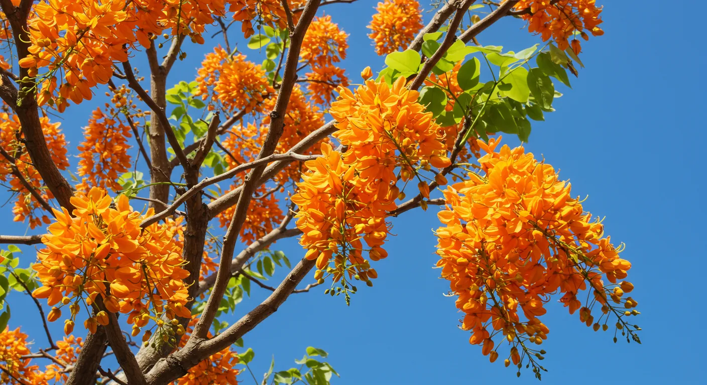 Bronze Shower Tree Bronze Shower Tree