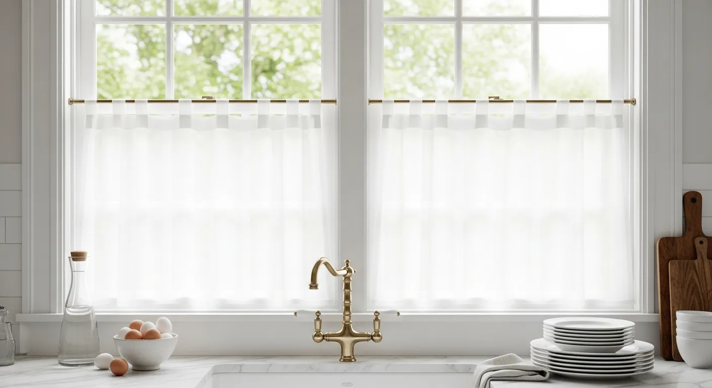 Cafe Curtain Rod