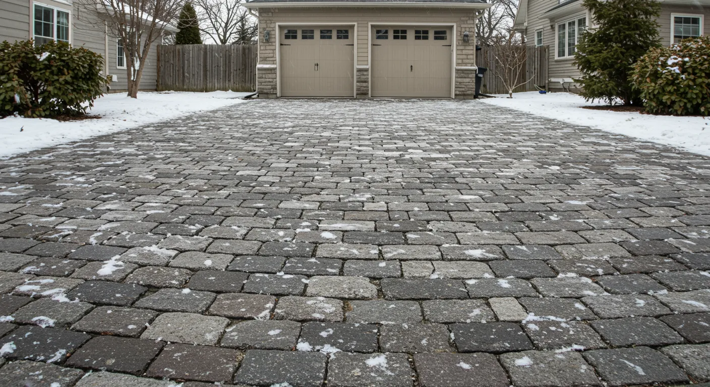 Cobblestone Concrete Design Driveway Cobblestone Concrete Design Driveway