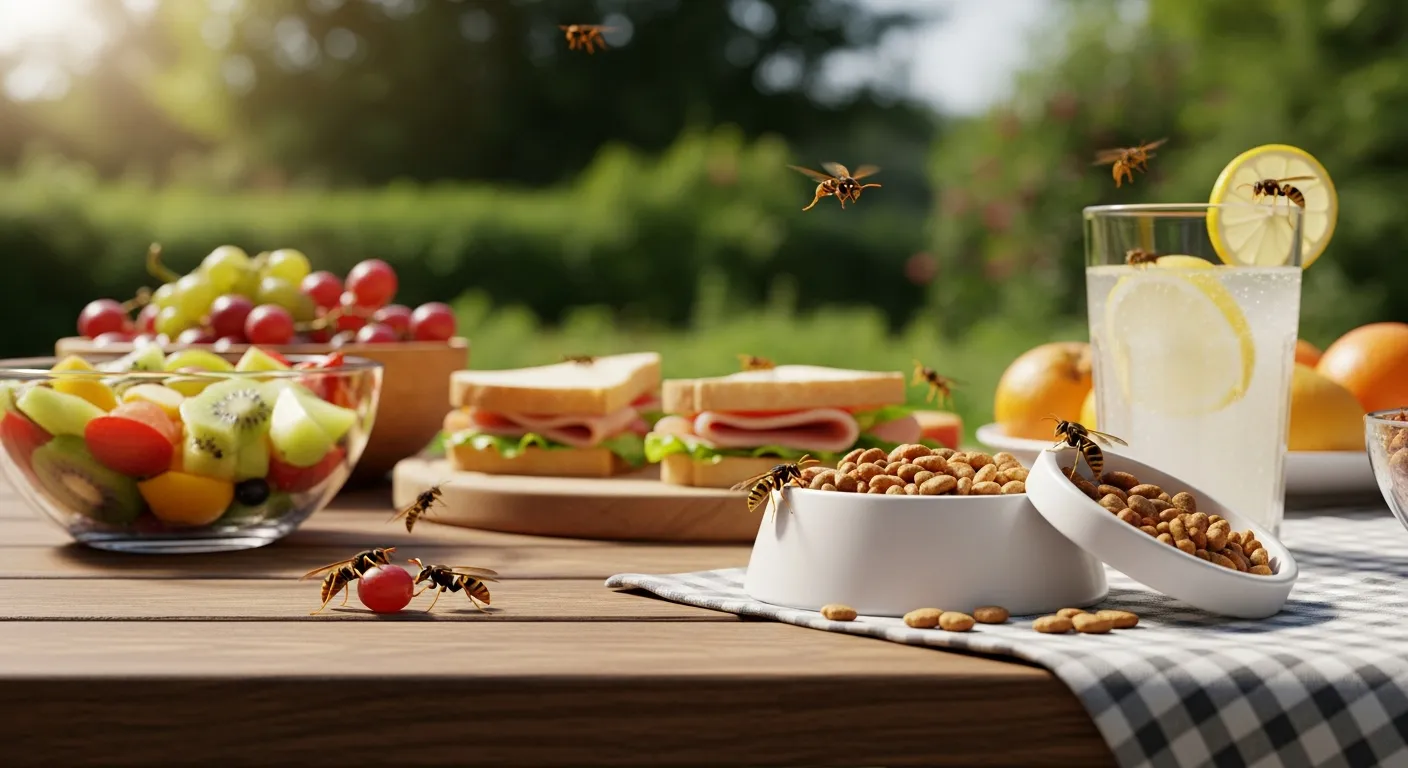 Do not leave food items uncovered