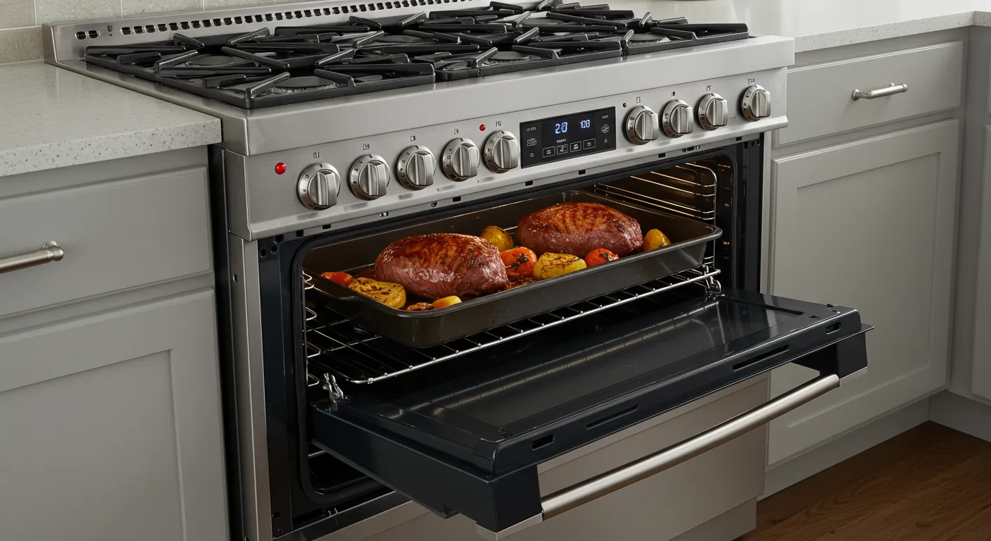 Electric Oven With Two Heating Elements Electric Oven With Two Heating Elements