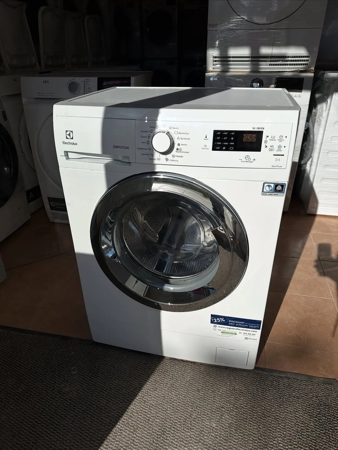 Electrolux 4.5 Cu. Ft. White Front Load Washer