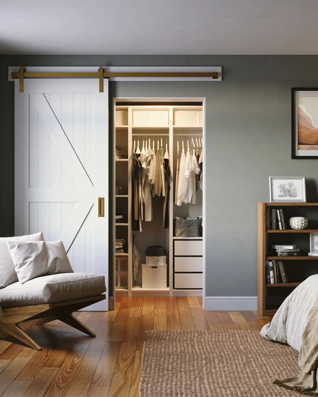 Hinged Barn-Style Doors