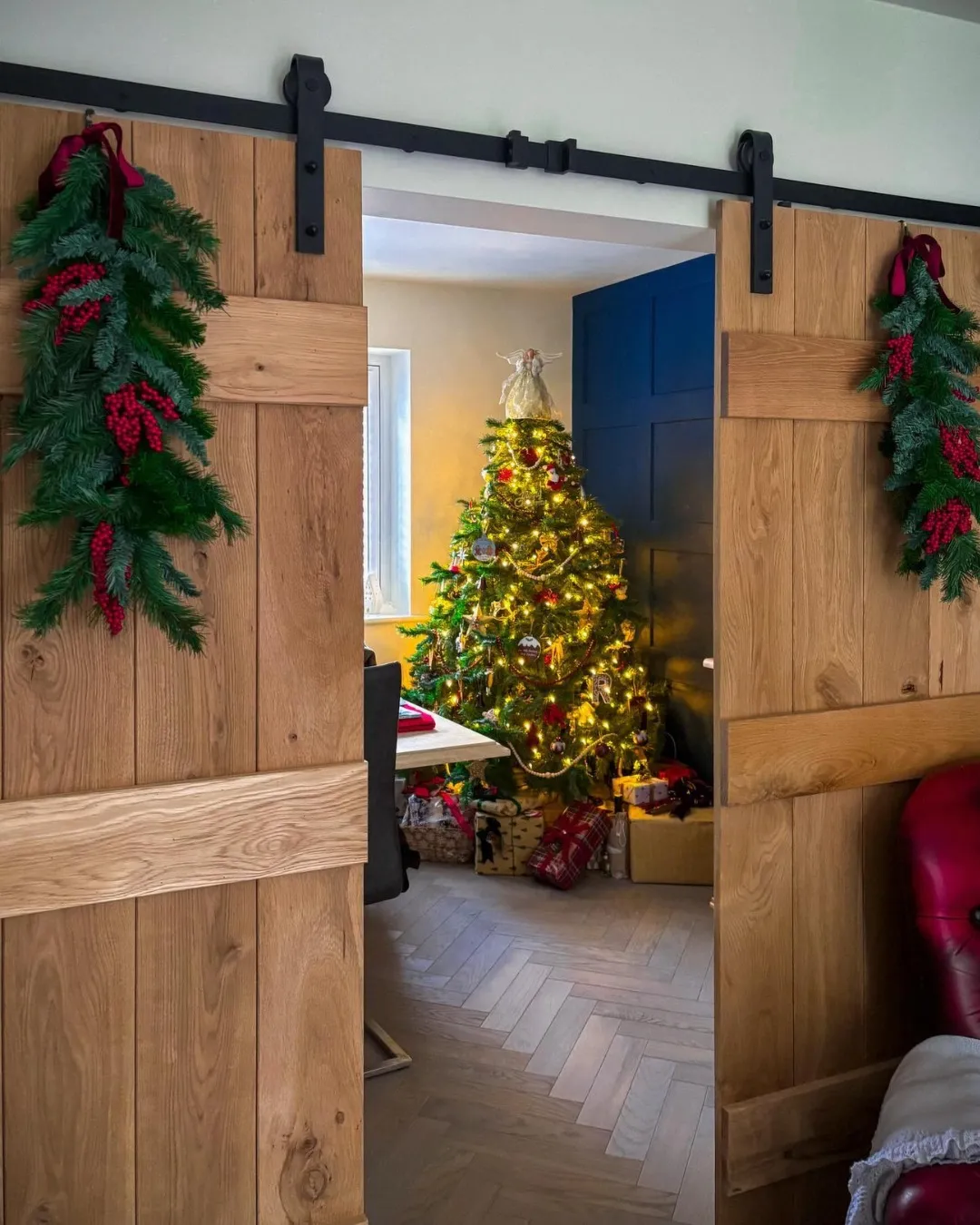 Home Office Sliding Barn Door