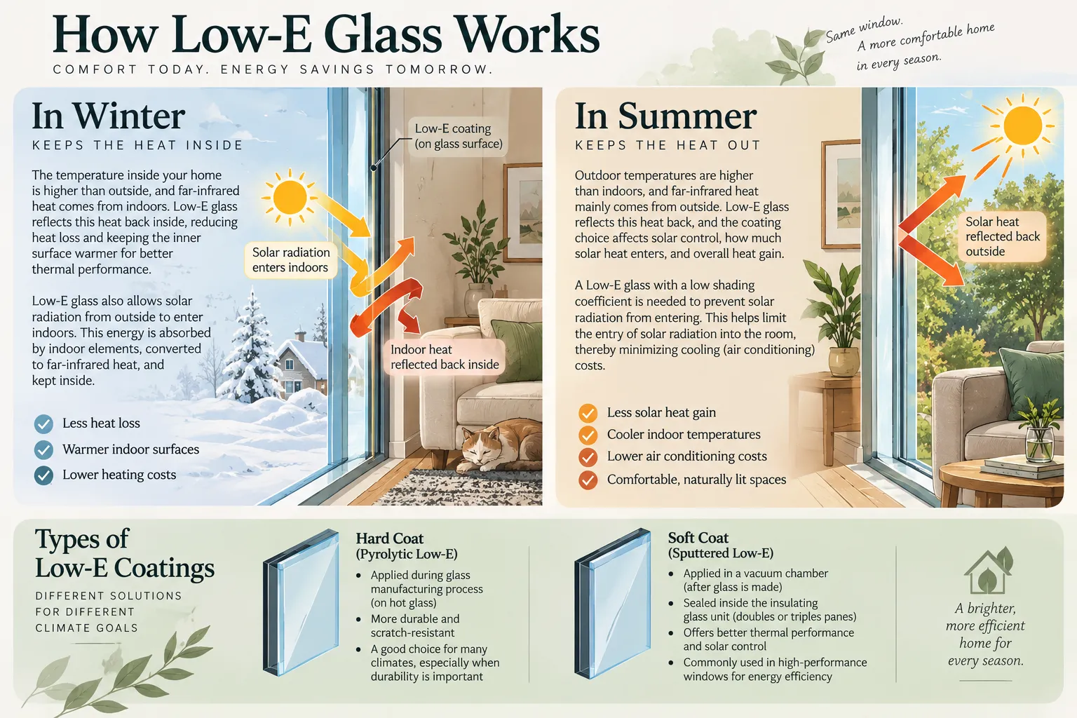 How Low-E Glass Works