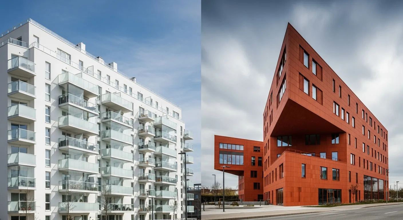 A Condominium and an Apartment