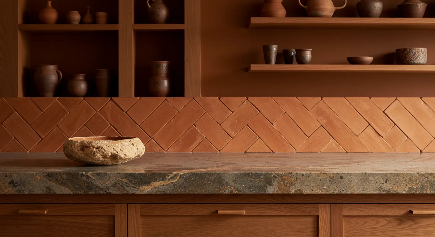 Kitchen in Raw Organic Textures Kitchen in Raw Organic Textures