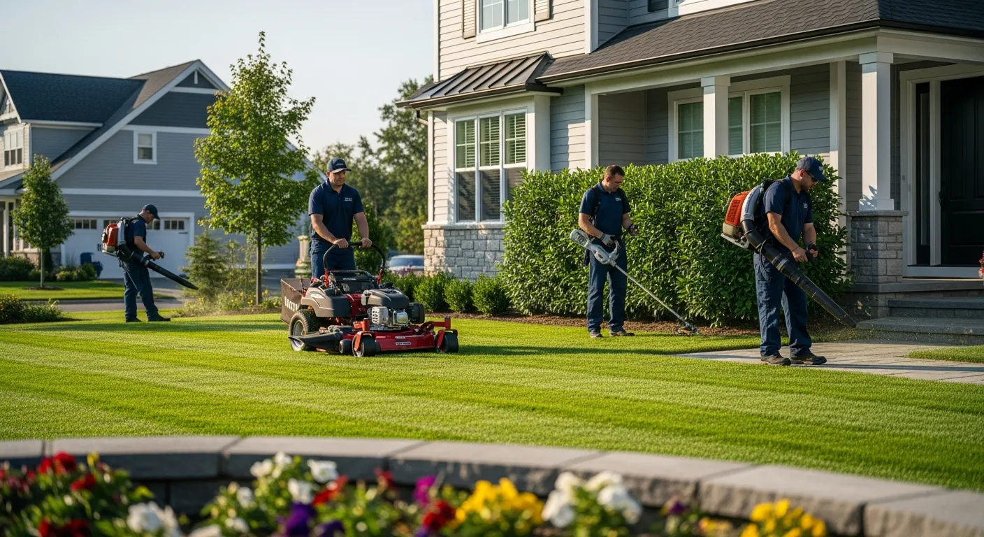 Lawn Care And Landscaping Maintenance