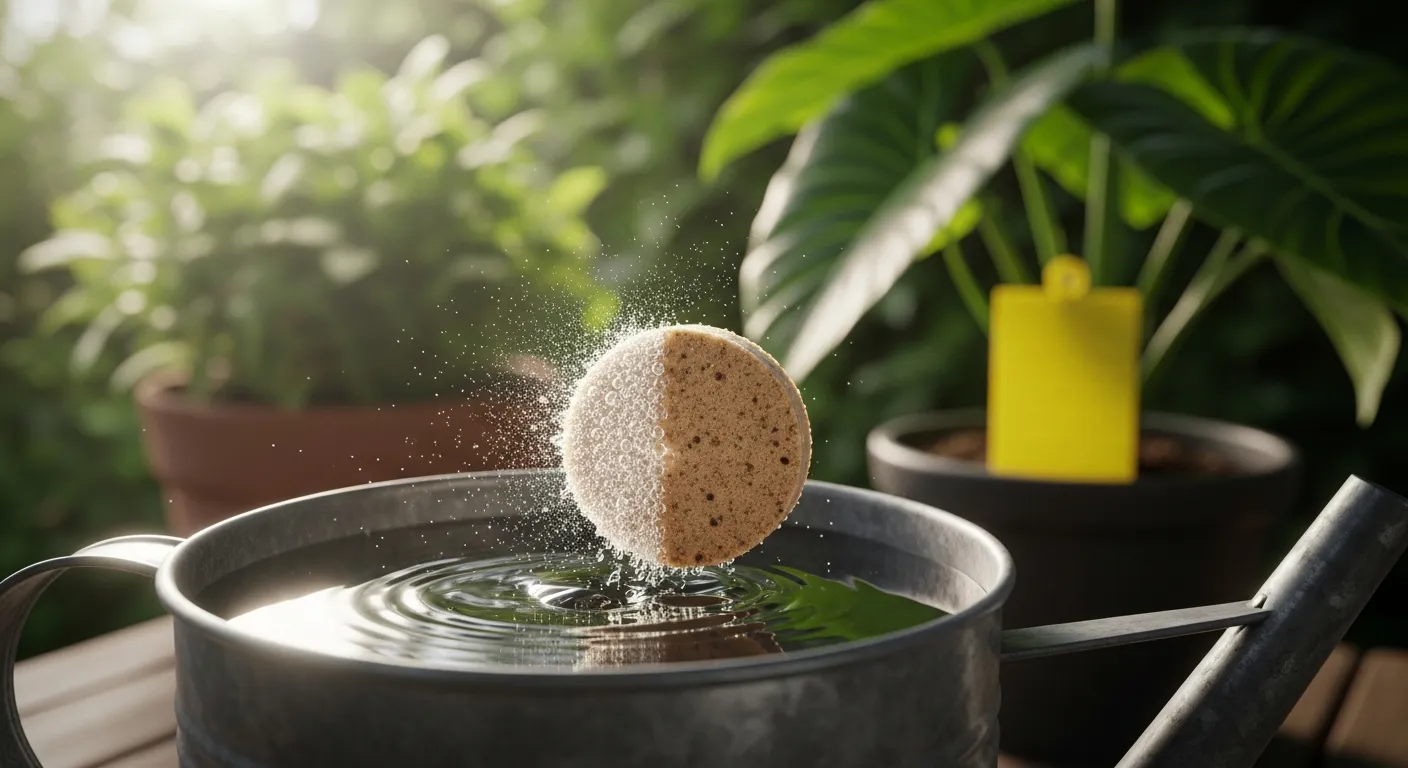 The Light Brown Dunk, Speckled With Organic Matter, Rests Subtly Off-center in the Tranquil Water