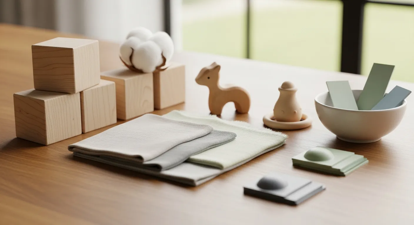 Non toxic material for a nursery