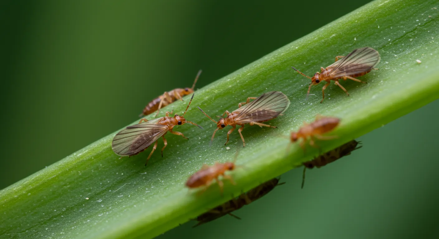Onion Thrips Or Thunder Flies Onion Thrips Or Thunder Flies