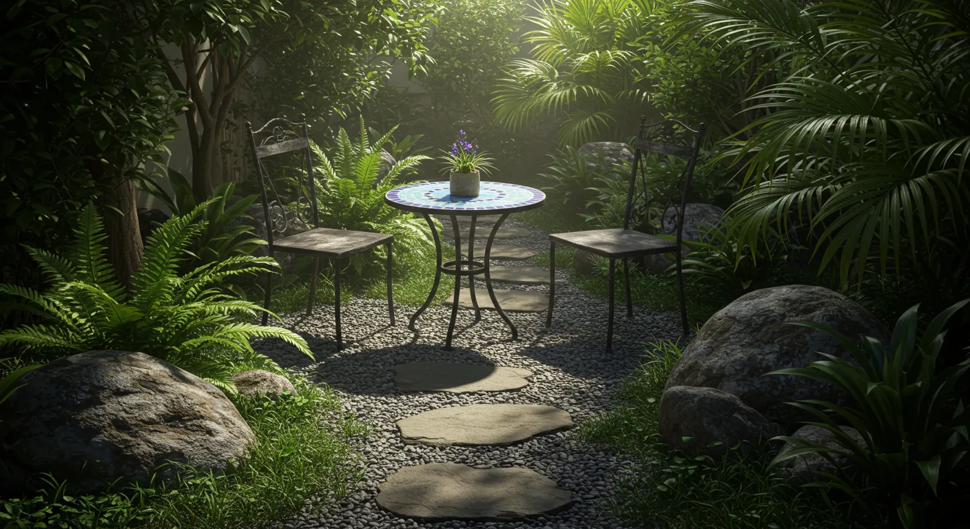 Pebbled Ground Cover Patio Pebbled Ground Cover Patio