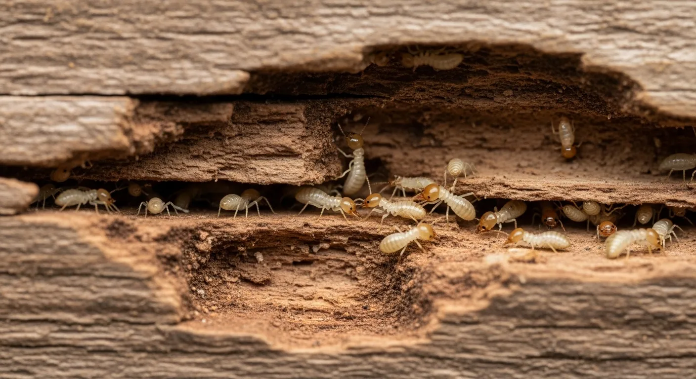 Termites Under Wooden Floor Termites Under Wooden Floor