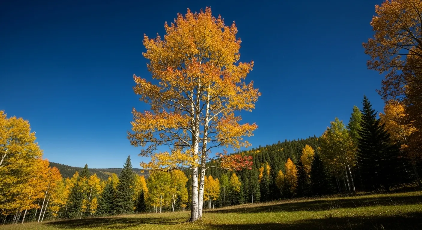 Long Beautiful Yellow Trees Long Beautiful Yellow Trees