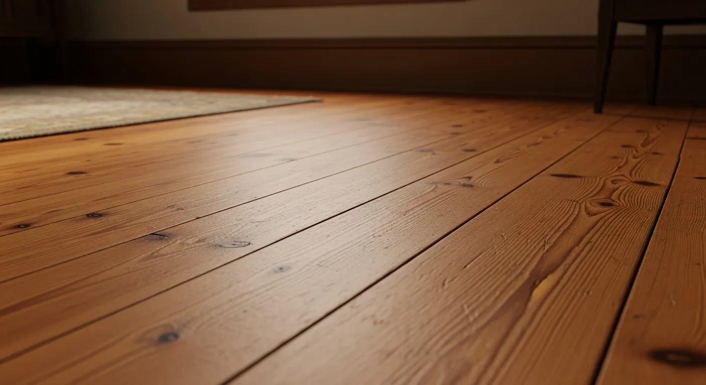 Refinished flooring