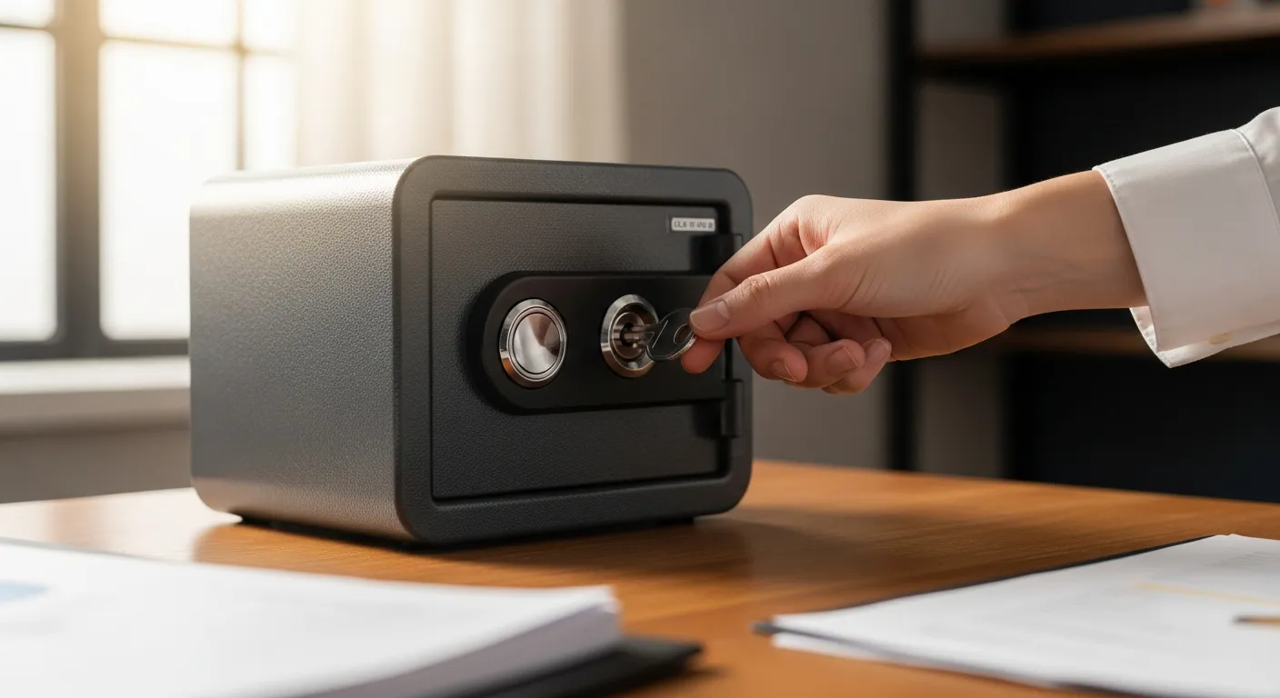 SentrySafe Fireproof Lock Box