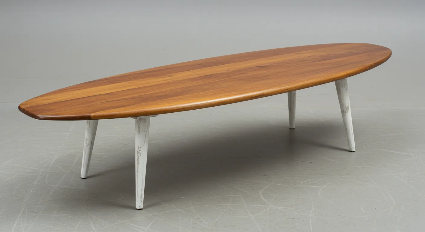 Surfboard Top With Tapered Legs Surfboard Top With Tapered Legs