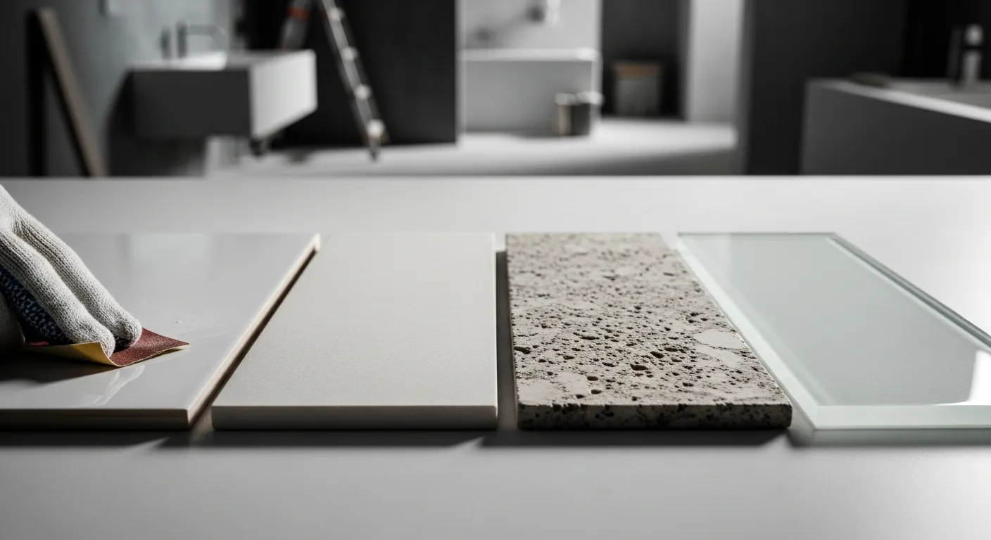 The Distinct Textures and Surfaces of Various Bathroom Tiles
