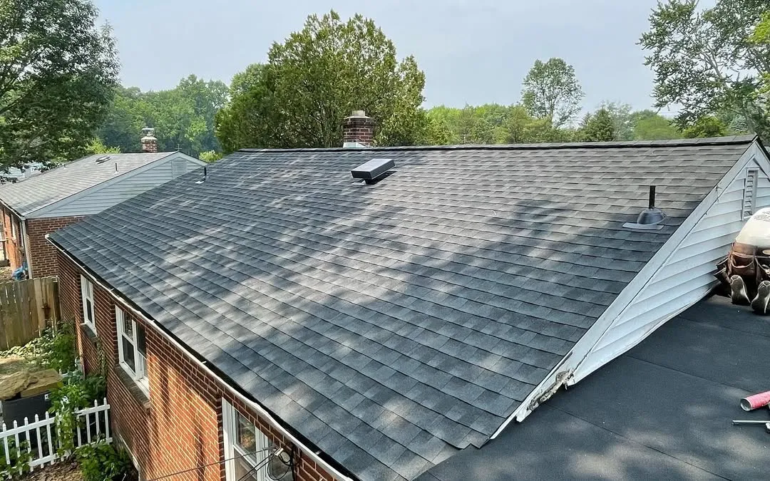 This Stunning 1500 Sq. Ft. Masterpiece With GAF Charcoal Shingles