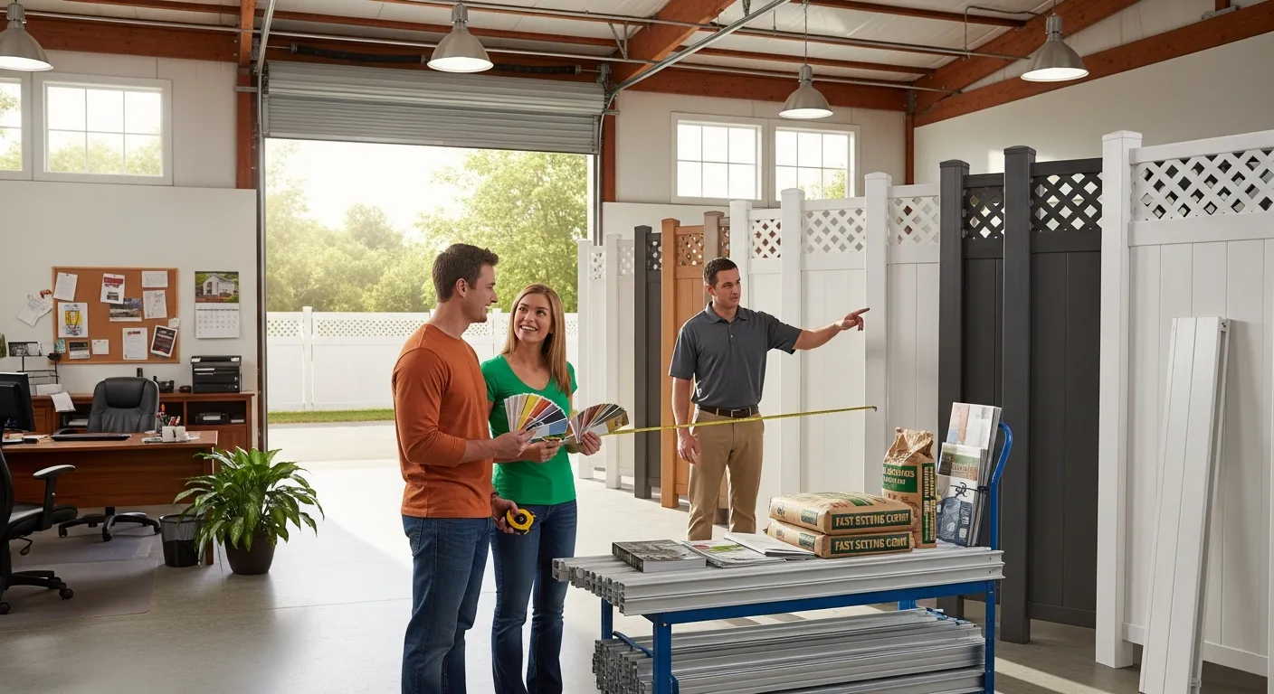 Vinyl Fence Mart: Best Showroom and DIY Support
