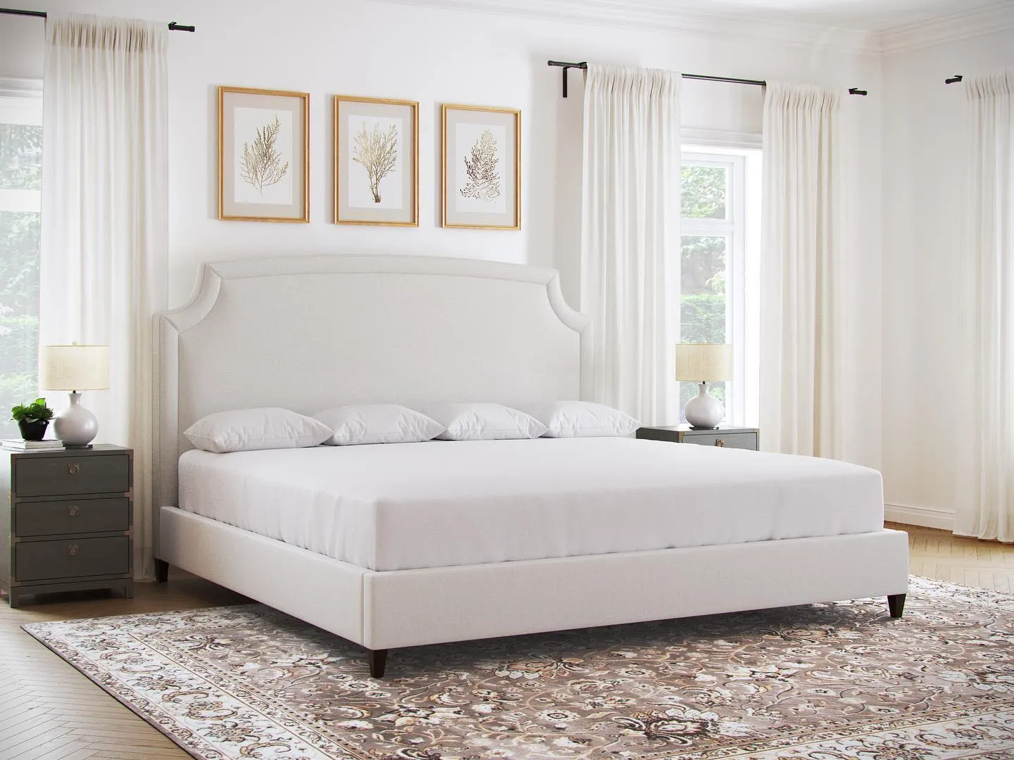 White Alaskan King Bed White Alaskan King Bed