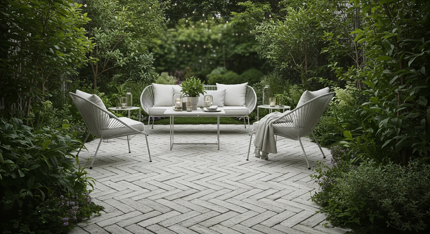 Whitewash Brick Patio Whitewash Brick Patio